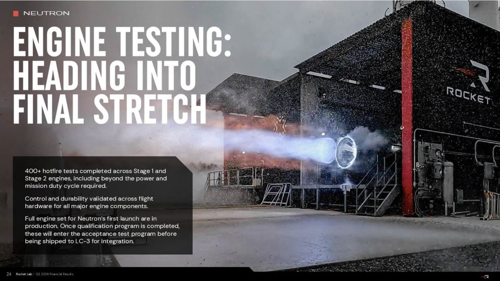 Rocket Lab'ın Yeni Nesil Roketi "Neutron" Lansmanı İçin Zaman Daralıyor: 2026 Hedefi Tehlikeye Girdi
