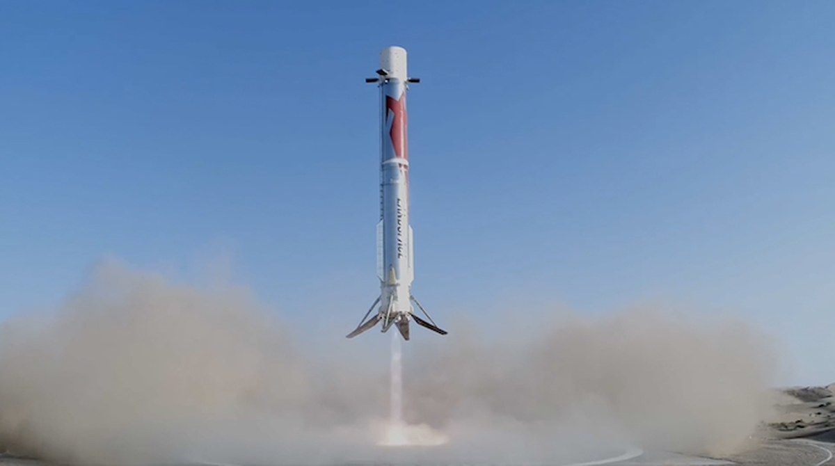 Çinli LandSpace Şirketi, Yörünge Roketinin İlk Aşamasını Başarıyla İnişle Yakaladı