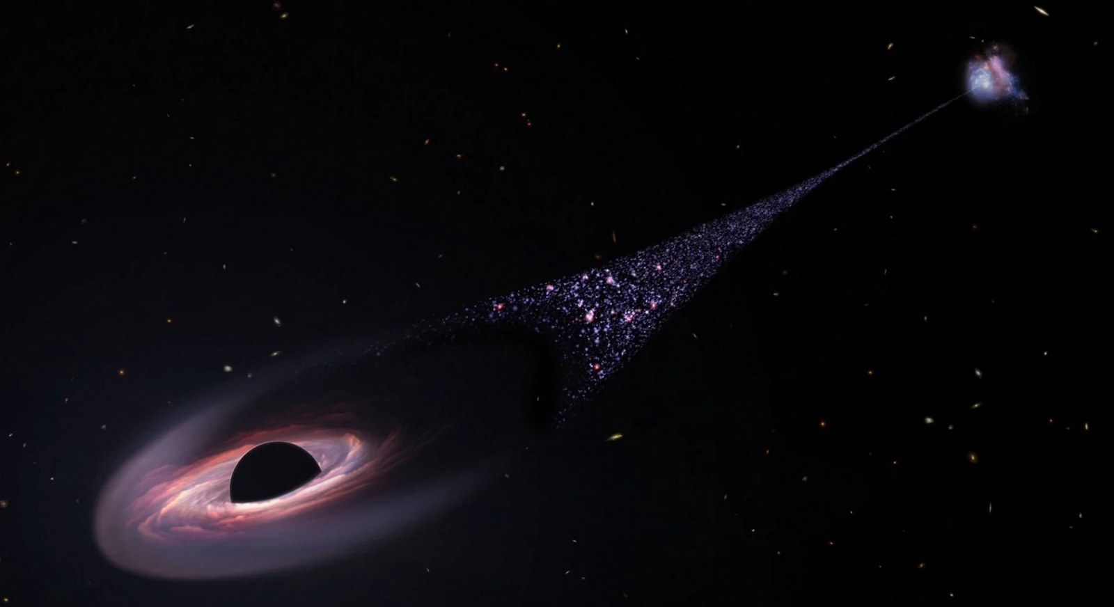 Astronomlar, “Kaçak” Süper Kütleli Kara Deliğin Nedenini Belirledi