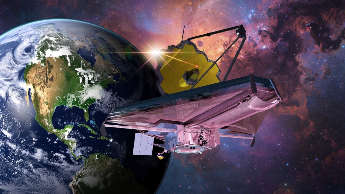 An illustration of the JWST which continues to break new ground in astronomy