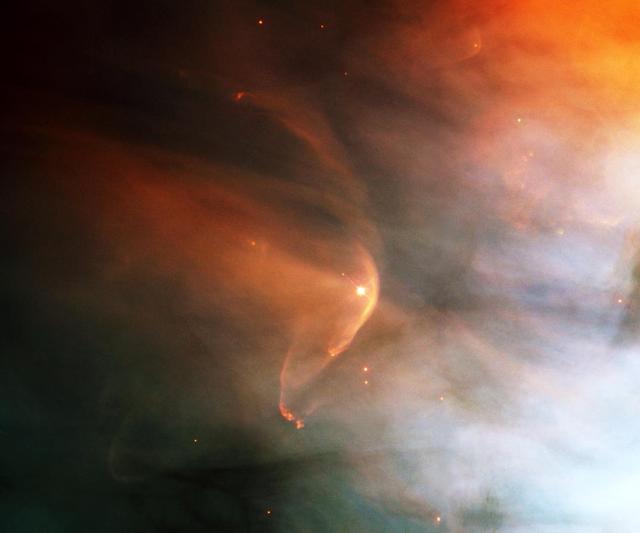 Orion Nebula and Bow Shock - NASA and the Hubble Heritage Team STScI/AURA